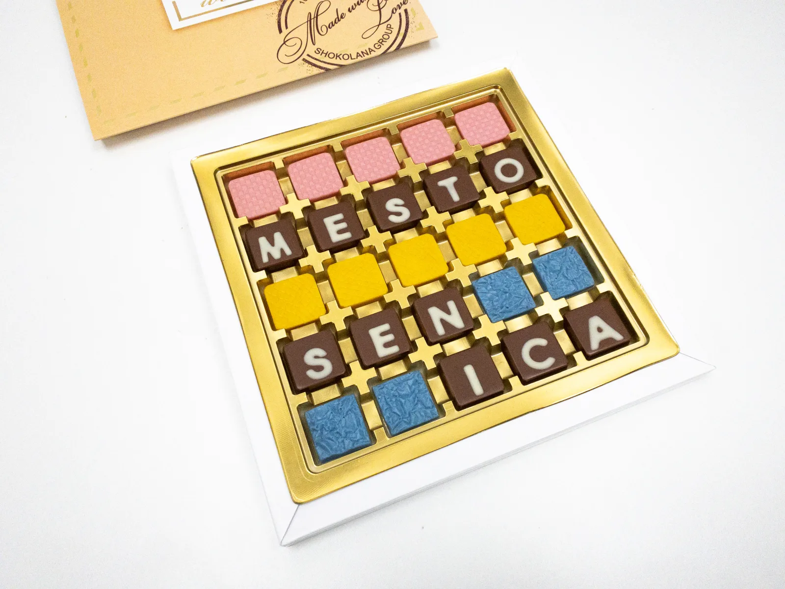 Corporate chocolate gift